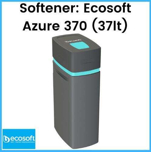 Ecosoft Anthracite Azure 370 Αποσκληρυντής Νερού