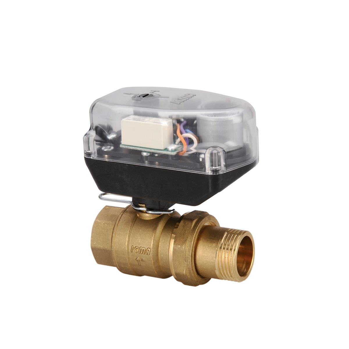 341 | Male/female two-way full bore zone ball valve, with servomotor