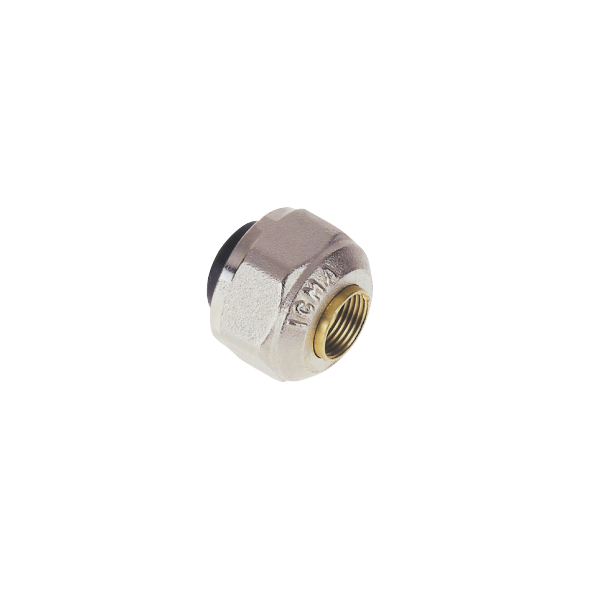 90 - Patent-pending fitting SICURBLOC for copper pipe