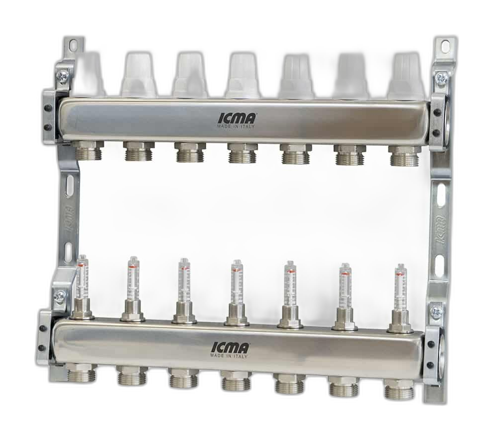 Underfloor heating manifold